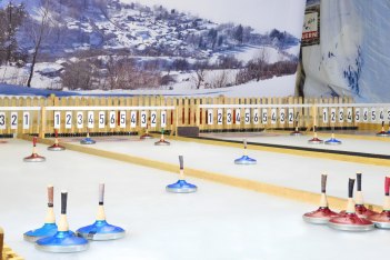 Eisstockschießen, © Copyright/Alpenpark Neuss