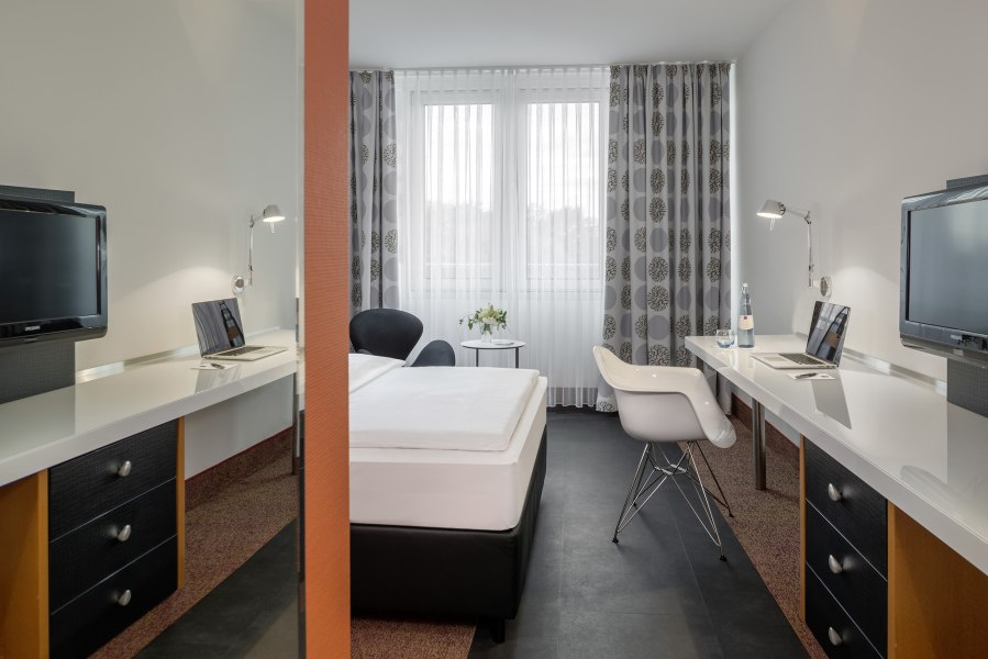 Single room, © Copyright/Dorint Kongresshotel Düsseldorf/Neuss